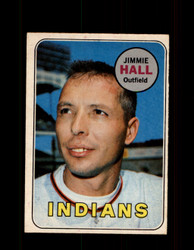 1969 JIMMIE HALL OPC #61 O-PEE-CHEE INDIANS *G6216