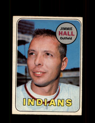 1969 JIMMIE HALL OPC #61 O-PEE-CHEE INDIANS *G6217