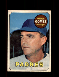 1969 PRESTON GOMEZ OPC #74 O-PEE-CHEE MANAGER PADRES *G6224