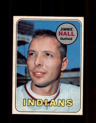 1969 JIMMIE HALL OPC #61 O-PEE-CHEE INDIANS *G6275