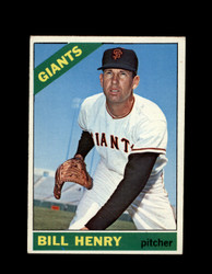 1966 BILL HENRY OPC #115 O-PEE-CHEE GIANTS *G6415
