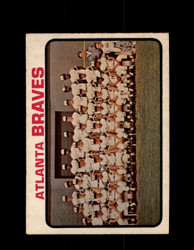 1973 ATLANTA BRAVES OPC #521 O-PEE-CHEE TEAM CARD *6999