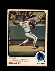 1973 DAVE HAMILTON OPC #214 O-PEE-CHEE ATHLETICS *5829
