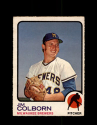 1973 JIM COLBORN OPC #408 O-PEE-CHEE BREWERS *G6832