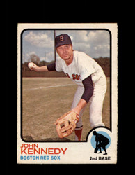 1973 JOHN KENNEDY OPC #437 O-PEE-CHEE RED SOX *G6871