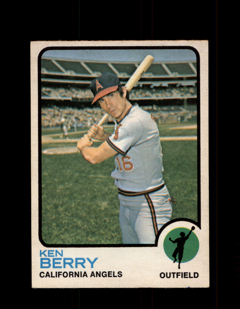 1973 KEN BERRY OPC #445 O-PEE-CHEE ANGELS *G6907 - OPC Baseball.com