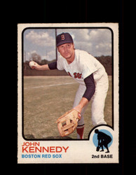 1973 JOHN KENNEDY OPC #437 O-PEE-CHEE RED SOX *G6911
