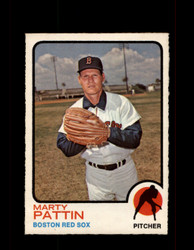 1973 MARTY PATTIN OPC #415 O-PEE-CHEE RED SOX *8025