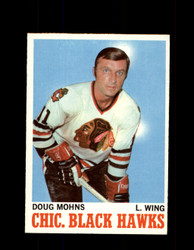 1970 DOUG MOHNS TOPPS #16 BLACK HAWKS *G3151