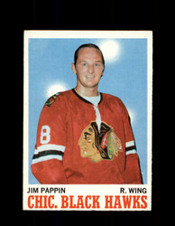 1970 JIM PAPPIN TOPPS #13 BLACK HAWKS *G3152
