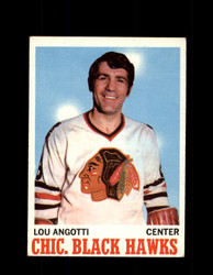 1970 LOU ANGOTTI TOPPS #13 BLACK HAWKS *G3157