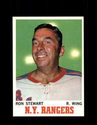 1970 RON STEWART TOPPS #64 RANGERS *G3253