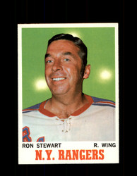 1970 RON STEWART TOPPS #64 RANGERS *G3254