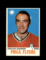 1970 JEAN GUY GENDRON TOPPS #86 FLYERS *G3301