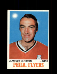 1970 JEAN GUY GENDRON TOPPS #86 FLYERS *G3303