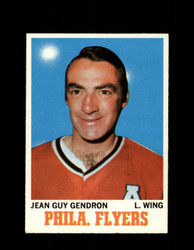 1970 JEAN GUY GENDRON TOPPS #86 FLYERS *G3304