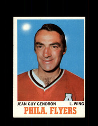 1970 JEAN GUY GENDRON TOPPS #86 FLYERS *G3305
