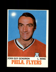 1970 JEAN GUY GENDRON TOPPS #86 FLYERS *G3321