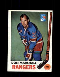 1969 DON MARSHALL TOPPS #39 RANGERS *G3389