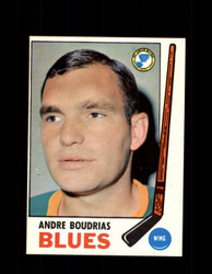 1969 ANDRE BOUDRIAS TOPPS #16 BLUES *G3395