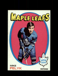 1971 MIKE PELYK TOPPS #92 MAPLE LEAFS *G3425