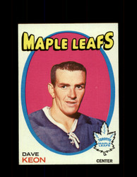 1971 DAVE KEON TOPPS #80 MAPLE LEAFS *G3441