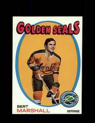 1971 BERT MARSHALL TOPPS #73 GOLDEN SEALS *G3448