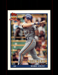 1991 ROBIN YOUNT OPC #575 O-PEE-CHEE BREWERS *G3513