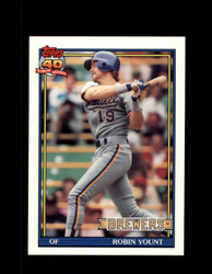 1991 ROBIN YOUNT OPC #575 O-PEE-CHEE BREWERS *G3561