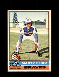 1976 MARTY PEREZ OPC #177 O-PEE-CHEE BRAVES *G3623