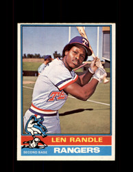 1976 LEN RANDLE OPC #31 O-PEE-CHEE RANGERS *G3656