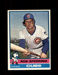 1976 ROB SPERRING OPC #323 O-PEE-CHEE CUBS *G3683