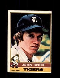 1976 JOHN KNOX OPC #218 O-PEE-CHEE TIGERS *G3771