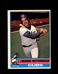 1976 GEORGE MITTERWALD OPC #506 O-PEE-CHEE CUBS *G3828