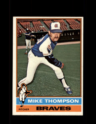 1976 MIKE THOMPSON OPC #536 O-PEE-CHEE BRAVES *G3833