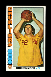 1976 DICK SNYDER TOPPS #2 CAVALIERS