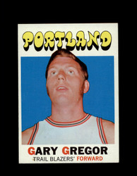1971 GARY GREGOR TOPPS #56 BLAZERS *7959