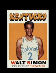 1971 WALT SIMON TOPPS #214 COLONELS *7957