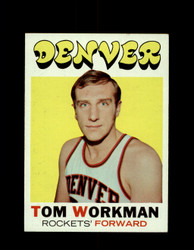 1971 TOM WORKMAN TOPPS #163 ROCKETS *7945