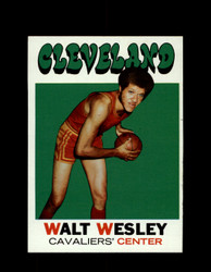 1971 WALT WESLEY TOPPS #52 CAVALIERS *7924