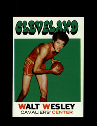 1971 WALT WESLEY TOPPS #52 CAVALIERS *7923