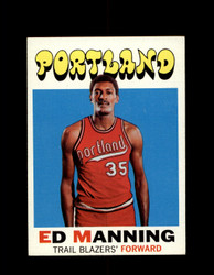1971 ED MANNING TOPPS #122 TRAIL BLAZERS *6658