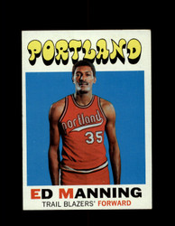1971 ED MANNING TOPPS #122 TRAIL BLAZERS *6660