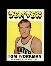 1971 TOM WORKMAN TOPPS #163 ROCKETS *6677