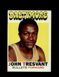 1971 JOHN TRESVANT TOPPS #37 BULLETS *7881