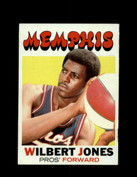 1971 WILBERT JONES TOPPS #168 PROS *7872