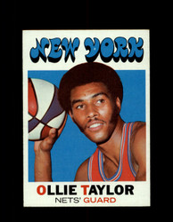 1971 OLLIE TAYLOR TOPPS #182 NETS *7870