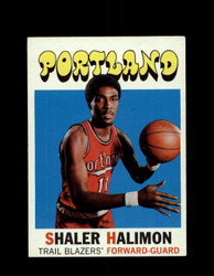 1971 SHALER HALIMON TOPPS #89 TRAIL BLAZERS *7857