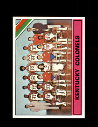 1975 KENTUCKY COLONELS TOPPS #323 TEAM CARD *3429