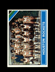 1975 HOUSTON ROCKETS TOPPS #210 TEAM CARD *3443